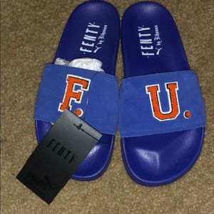 Fenty x Puma F.U slides. BRAND NEW, never worn.